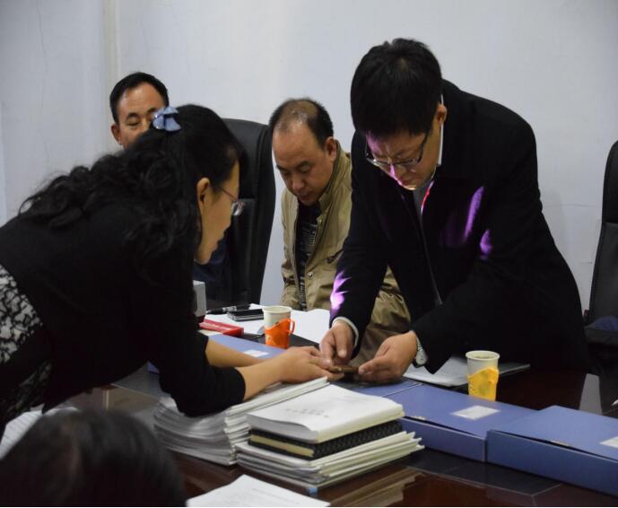 张部长检查公司微信平台建设